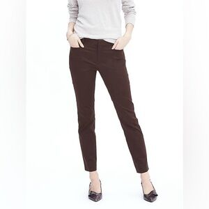 Banana Republic Petite Brown Sloan Pants